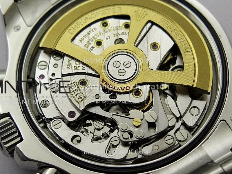Daytona 2023 126529 Le Mans QF Best Edition Black Dial On 904L SS Case and Bracelet SA4132 V2