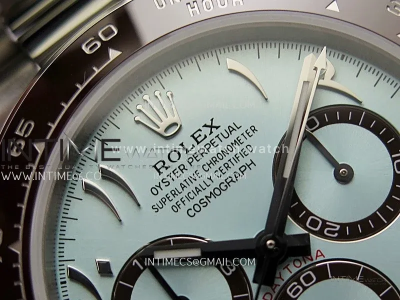 Daytona 126506 Arabic SS QF 1:1 Best Edition Ice Blue Dial on SS Braclet SH4131 V5