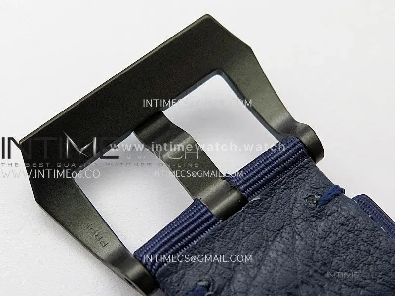 PAM2319 44mm DLC VSF 1:1 Best Edition Blue Ombre Dial on Blue Nylon Strap Asian P900
