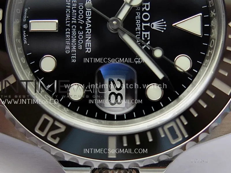 Submariner 126610 LN 904L Steel THBF 1:1 Best Edition Black Dial On 904L Steel Bracelet SH3235
