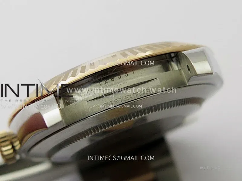DateJust 41mm 126331 904 SS/RG ONE Factory 1:1 RG Dial Diamond Markers On SS/RG Oyster Bracelet DD3235 V2