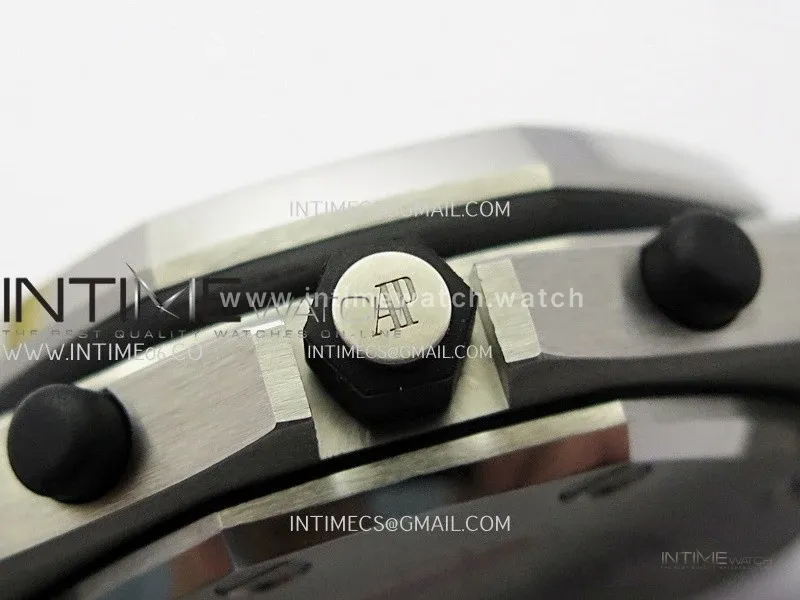 Royal Oak Offshore 42mm Panda SS TKF Best Edition White/Black Dial on SS Bracelet A7750