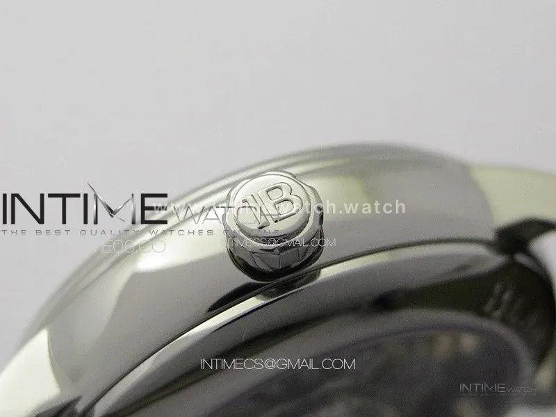 Villeret Tourbillon SS Real PR YSF Best Edition Black Dial on Black Leather Strap
