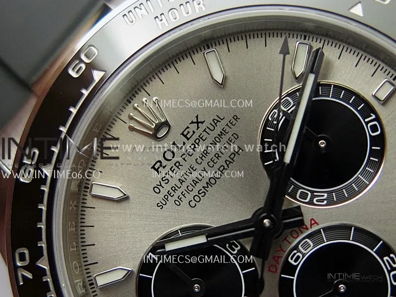 Daytona 126519 SS VSF 1:1 Best Edition Gray Dial on Oysterflex Strap DD4131