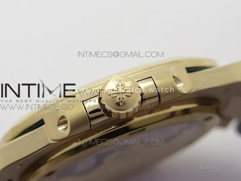 Nautilus 5711/1R PPF V4 1:1 Best Edition Brown Textured Dial on Brown Leather Strap 324CS