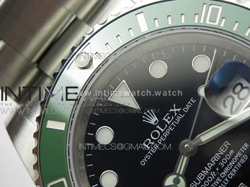 Submariner 41mm 126610 LV CF Green Ceramic Bezel 904L 3EF 1:1 Best Edition Black Dial On Oyster Bracelet SA3235