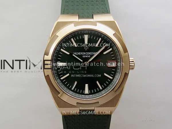 Overseas 4520V RG 8F Best Edition Green Dial On Green Rubber Strap A5100