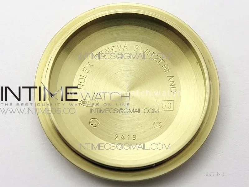 Day-Date 40mm 228239 BP New Dial Version 904 YG Stick Markers YG Dial on YG President Bracelet A2836