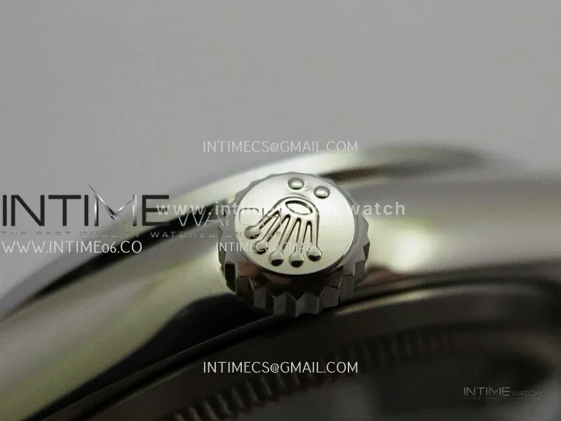 Day Date 128349 SS Gain Weight KF 1:1 White Dial Roman Marker On President Bracelet A2836