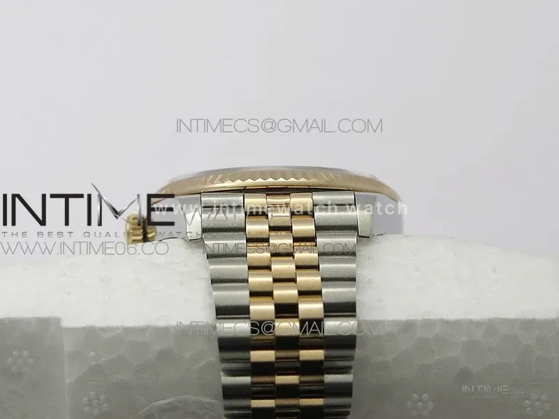 DateJust 36 SS/RG 126231 BP 1:1 Best Edition Silevr/Gray Dial on Jubilee Bracelet