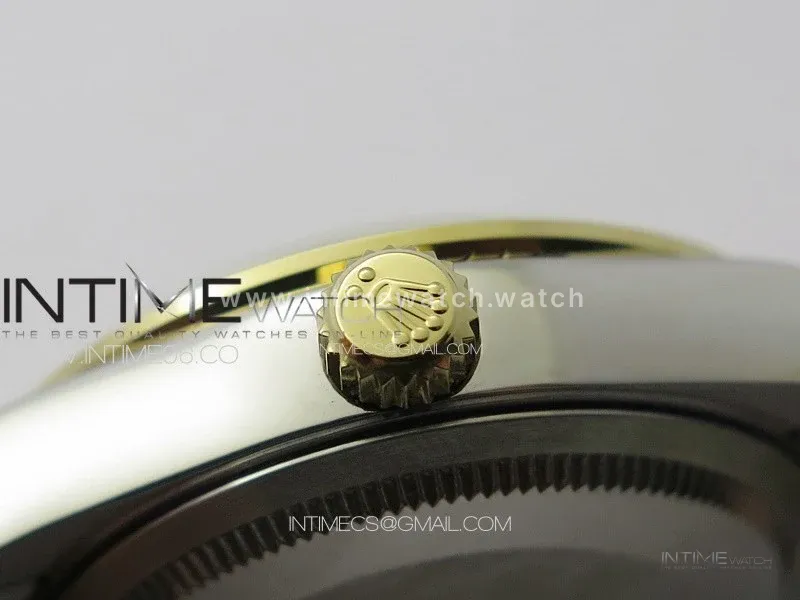 DateJust 31mm 278274 904L SS/YG Crystals Bezel GMF Best Edition Green Flowers Crystals Dial on 904L SS/YG Jubilee Bracelet A2824