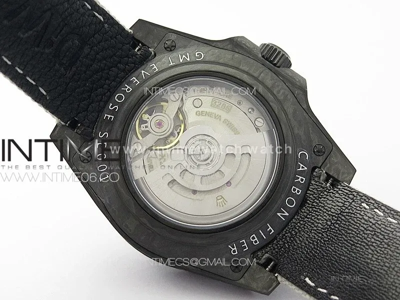 GMT Carbon DIWF Best Edition Carbon Dial on White Nylon Strap SA3285 CHS