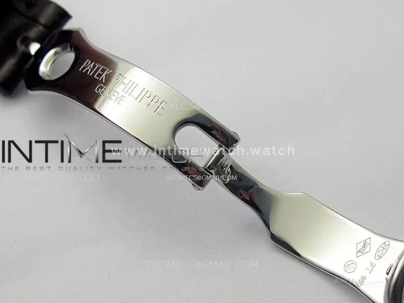 Perpetual Calendar 5320G-001 SS KRF 1:1 Best Edition Cream Dial on Brown Leather Strap A324