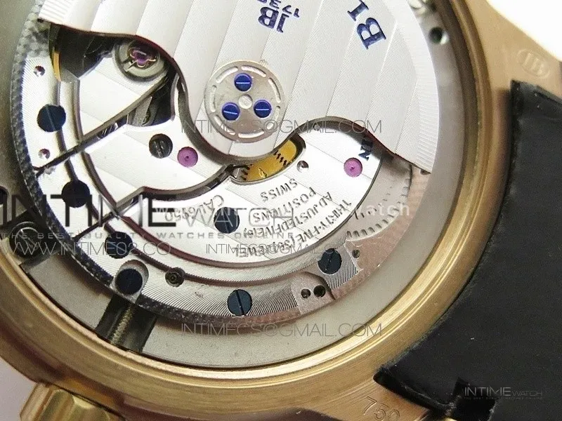 LEMAN 2850B RG 1:1 Best Edition Black Dial on Black Rubber Strap Cal.6950