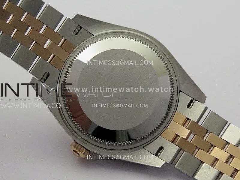 DateJust 31mm 904L SS/RG ONE Factory Best Edition White Dial Roman Marker On 904L/RG SS Jubilee Bracelet A2236