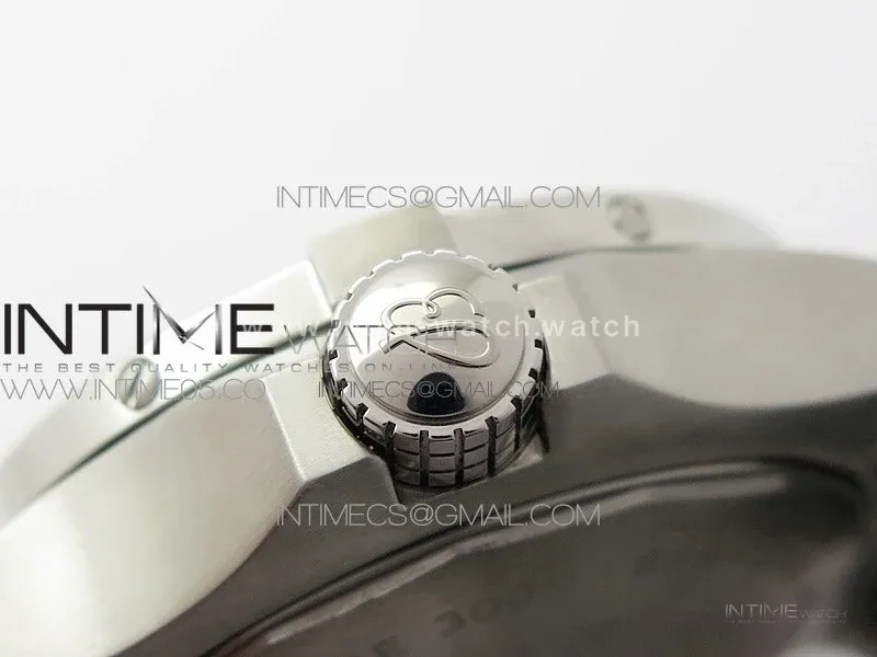 Seawolf 45mm SS B50 1:1 BestEdition SuperLumed Yellow Dial Black Numeral Markers on SS Bracelet A2824(SuperThick Crystal)