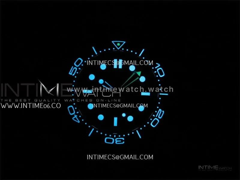 Seamaster 300M Diver 42mm SS ORF Best Edition Black Wave Texture Dial On Mesh Bracelet Super Clone 8806 (Free Rubber Strap)
