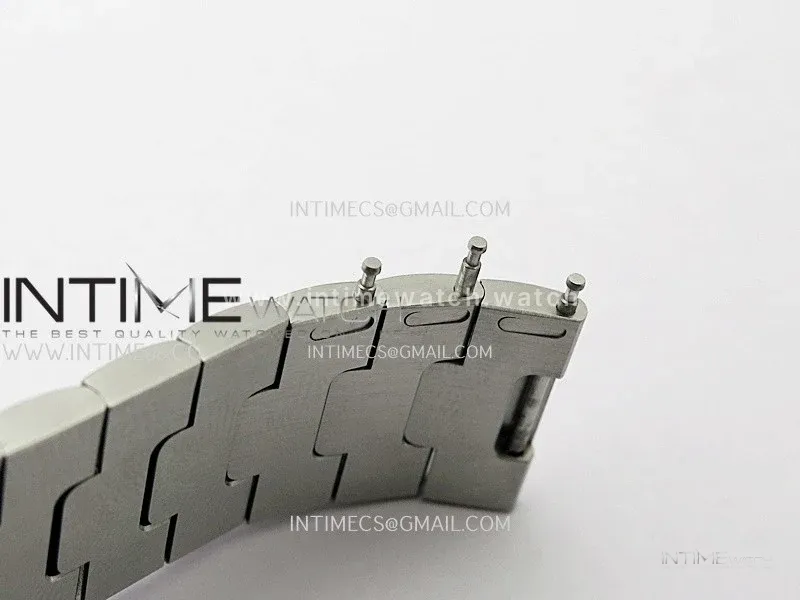 Santos de Cartier Skeleton SS MLF Skeleton Dial On SS SmartLink Bracelet Super Clone 9611MC