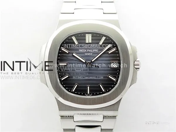 Nautilus 5811/1G PPF 1:1 Best Edition Blue Textured Dial on SS Bracelet Asian Super Clone Cal.26-330CS