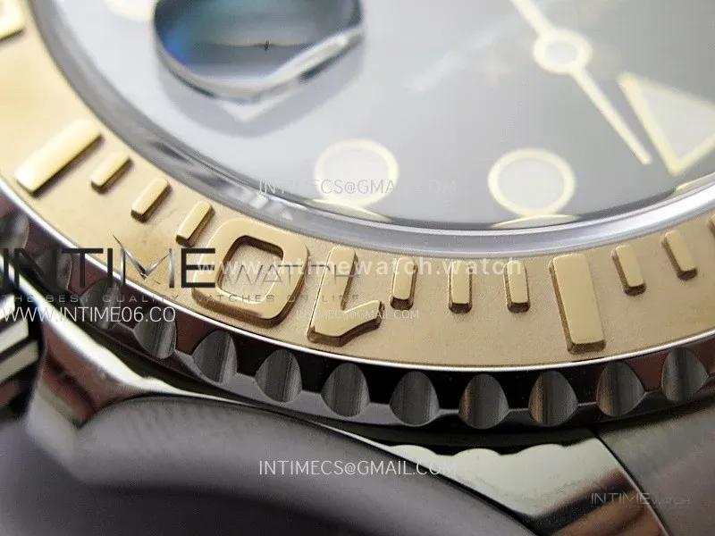 Yacht-Master 126621 904L/RG VSF 1:1 Best Edition Black Dial On 904L/RG Bracelet VS3235