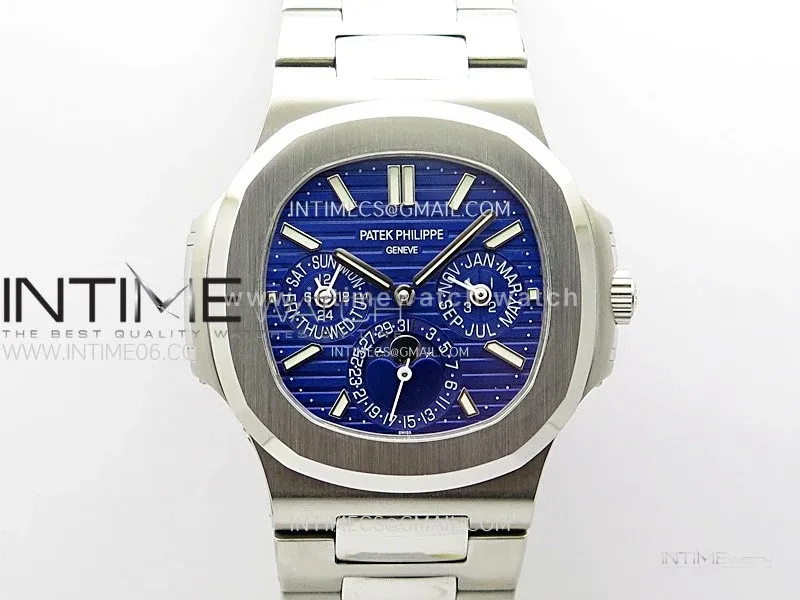Nautilus 5740 SS TWF Best Edition Blue Dial on SS Bracelet A240