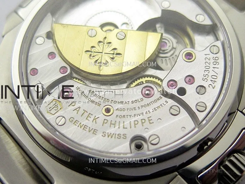 Nautilus 5740 SS TWF Best Edition Blue Dial on SS Bracelet A240