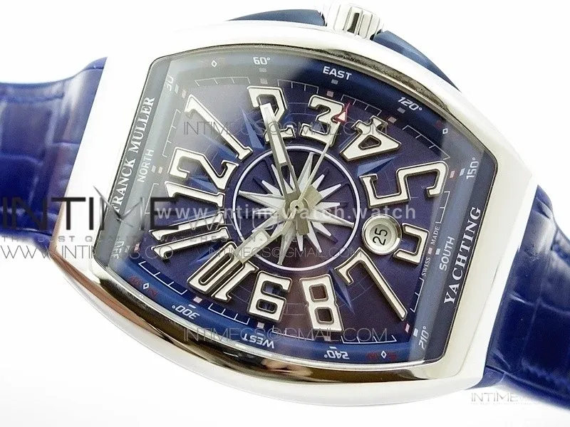 Vanguard V45 SS ABF Best Edition Blue Textured Dial on Blue Gummy Strap A2824