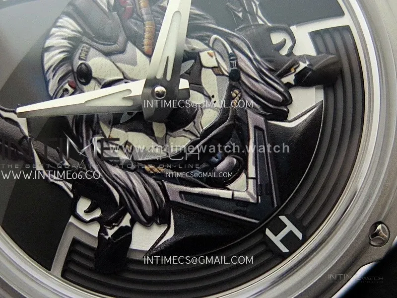Hankham Joker SS on Black Leather Strap MIYOTA 8215