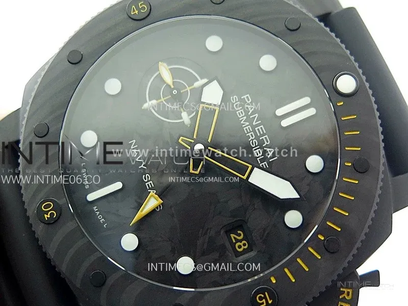 PAM1324 Submersible GMT Carbotech™ Navy Seals 44mm
