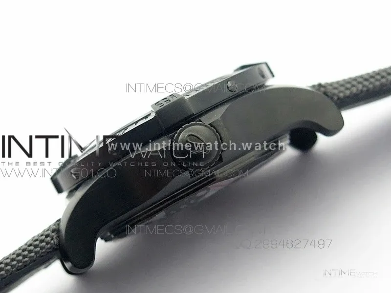 Avenger II Seawolf PVD Black Dial on Gray Nylon Strap A2836